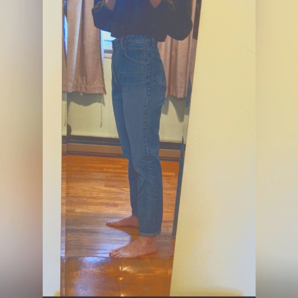 VINTAGE GAP MOM JEANS W/6in ankle